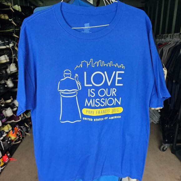 Vibrant Blue Short Sleeve Tees - Picture 3 of 4